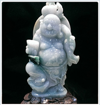 紫羅蘭元寶笑佛