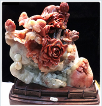 壽山芙蓉花開富貴